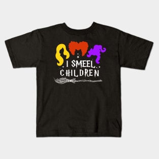 I Smeel children Funny Halloween Gift Kids T-Shirt